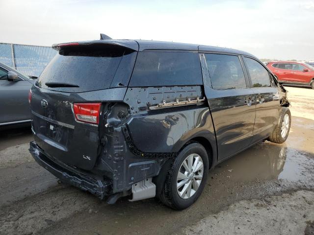 KNDMB5C19G6132260 - 2016 KIA SEDONA LX GRAY photo 3