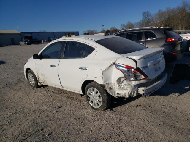 3N1CN7AP1FL906188 - 2015 NISSAN VERSA S WHITE photo 2