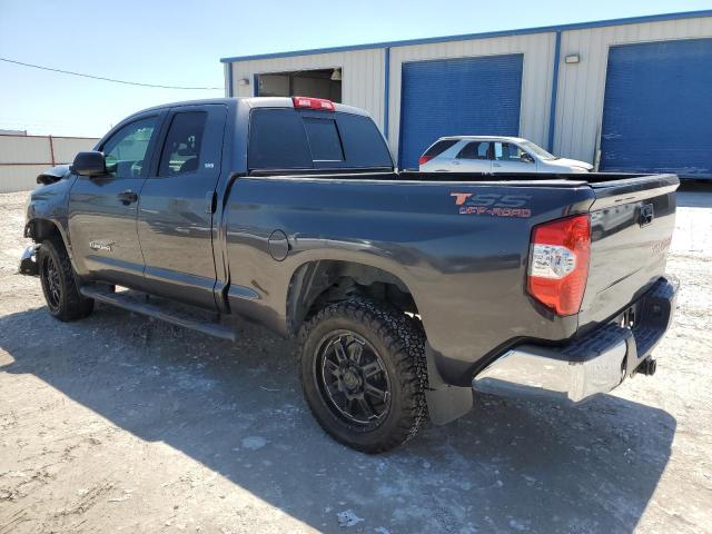 5TFRM5F11EX069092 - 2014 TOYOTA TUNDRA DOUBLE CAB SR/SR5 GRAY photo 2