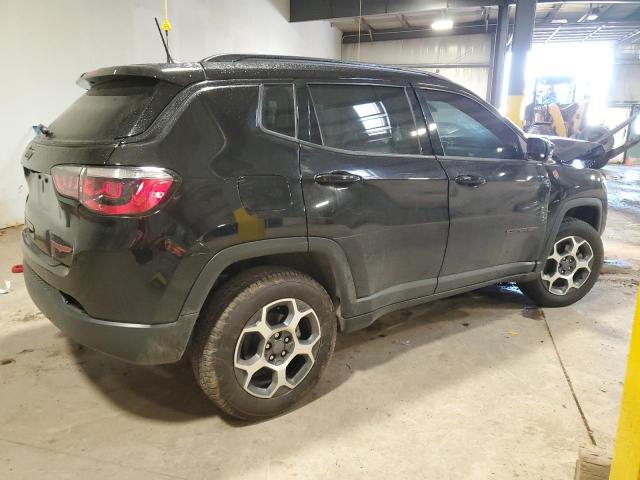 3C4NJDDBXNT226126 - 2022 JEEP COMPASS TRAILHAWK BLACK photo 3