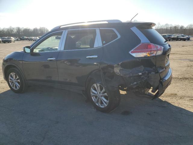 KNMAT2MV2FP577660 - 2015 NISSAN ROGUE S GRAY photo 2