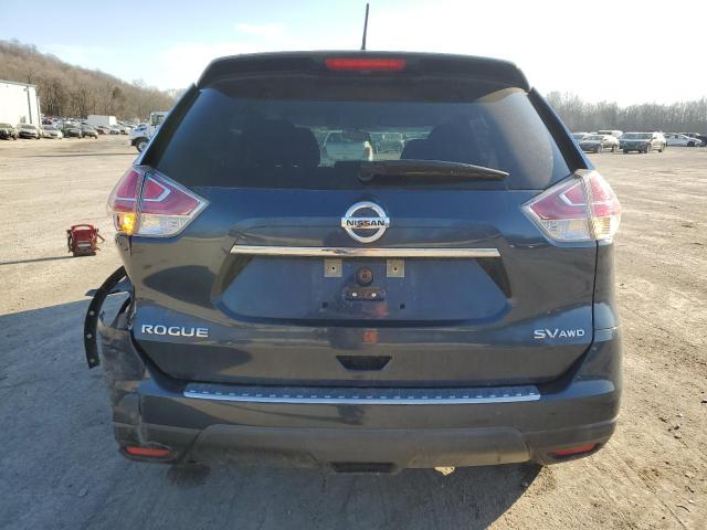 KNMAT2MV2FP577660 - 2015 NISSAN ROGUE S GRAY photo 6