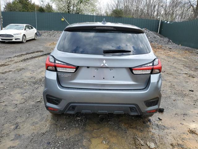 JA4APUAU6NU015704 - 2022 MITSUBISHI OUTLANDER ES GRAY photo 6