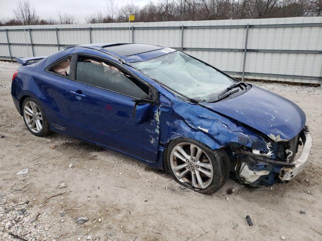 2HGFG21597H708461 - 2007 HONDA CIVIC SI BLUE photo 4