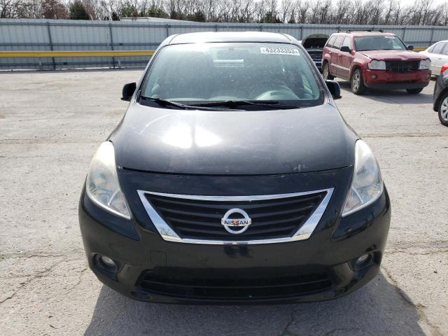 3N1CN7AP6DL877140 - 2013 NISSAN VERSA S BLACK photo 5