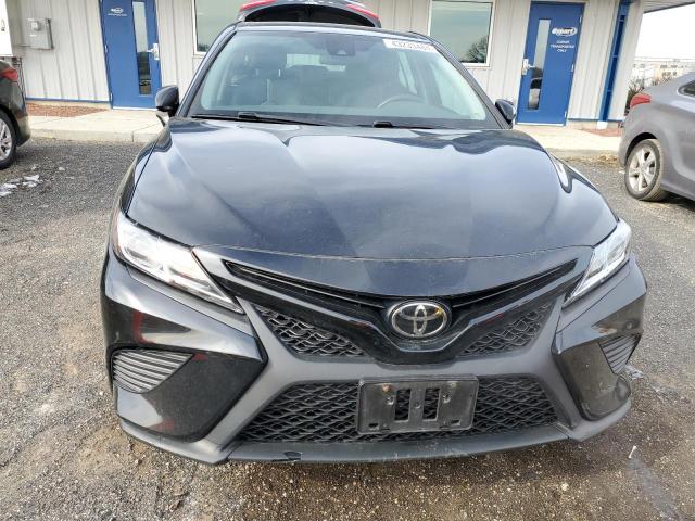 4T1B11HK0KU780185 - 2019 TOYOTA CAMRY L BLACK photo 5