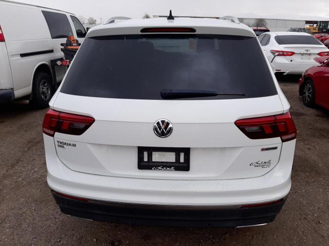 3VV4B7AXXKM008091 - 2019 VOLKSWAGEN TIGUAN SEL PREMIUM WHITE photo 6