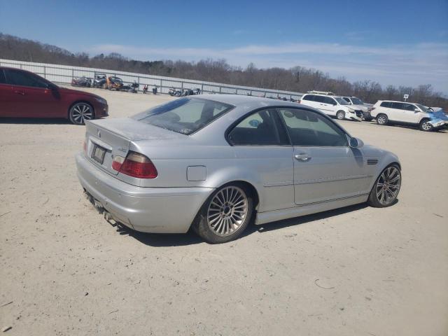 WBSBL93442JR18536 - 2002 BMW M3 SILVER photo 3