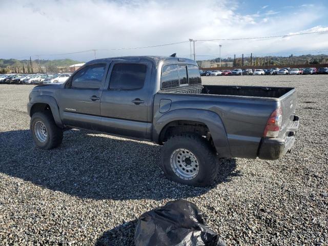3TMJU4GN9FM176469 - 2015 TOYOTA TACOMA DOUBLE CAB PRERUNNER GRAY photo 2