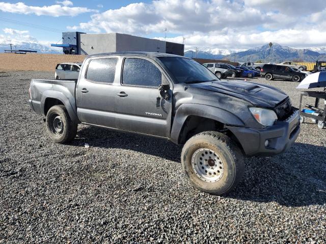 3TMJU4GN9FM176469 - 2015 TOYOTA TACOMA DOUBLE CAB PRERUNNER GRAY photo 4