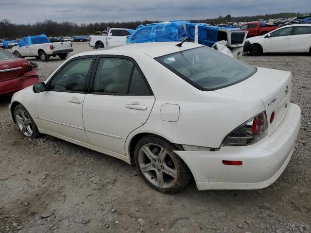 JTHBD182610028944 - 2001 LEXUS IS 300 WHITE photo 2