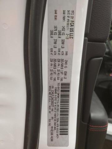 1C4RJFLGXKC695377 - 2019 JEEP GRAND CHER TRAILHAWK თეთრი ფოტო 13