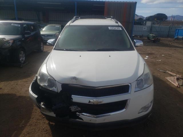 1GNKVLED4BJ184306 - 2011 CHEVROLET TRAVERSE LTZ WHITE photo 5