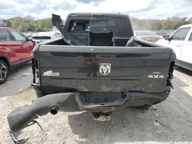 1D3HV13T39S711443 - 2009 DODGE RAM 1500 BLACK photo 6