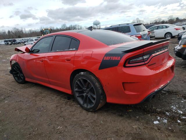 2C3CDXCT0MH597852 - 2021 DODGE CHARGER R/T RED photo 2