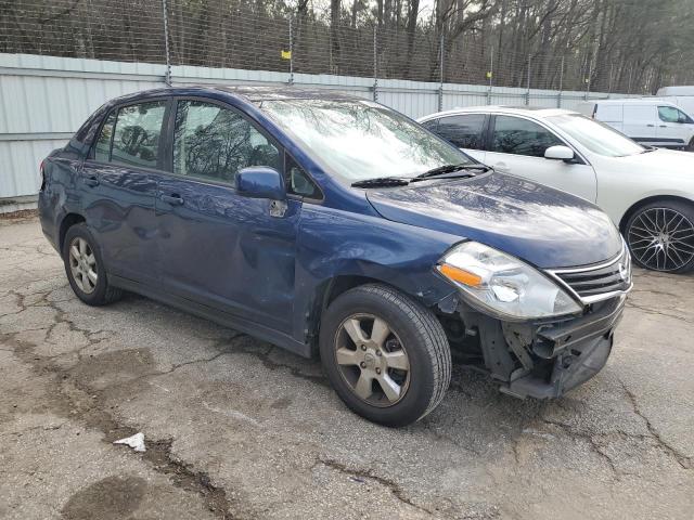 3N1BC1AP2BL412916 - 2011 NISSAN VERSA S BLUE photo 4