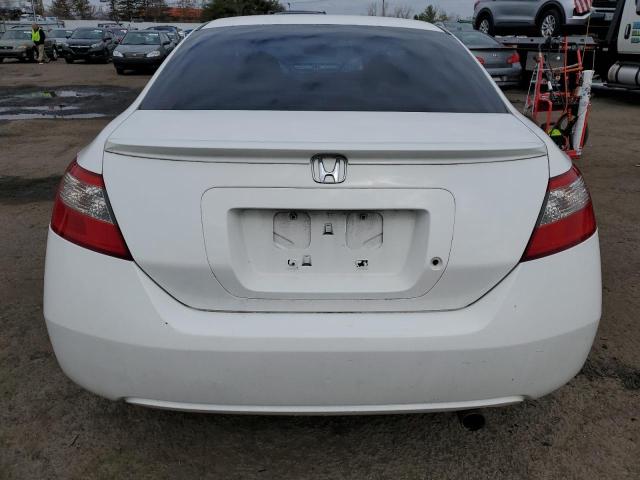 2HGFG1B68AH532768 - 2010 HONDA CIVIC LX WHITE photo 6