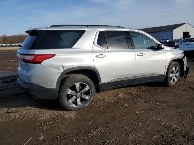 1GNEVHKW2KJ159100 - 2019 CHEVROLET TRAVERSE LT SILVER photo 3