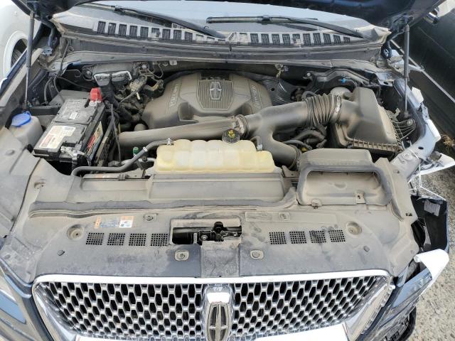 5LMJJ2LT8KEL09698 - 2019 LINCOLN NAVIGATOR RESERVE BLUE photo 11