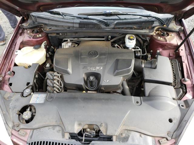 1G4HD572X7U199276 - 2007 BUICK LUCERNE CXL BURGUNDY photo 11