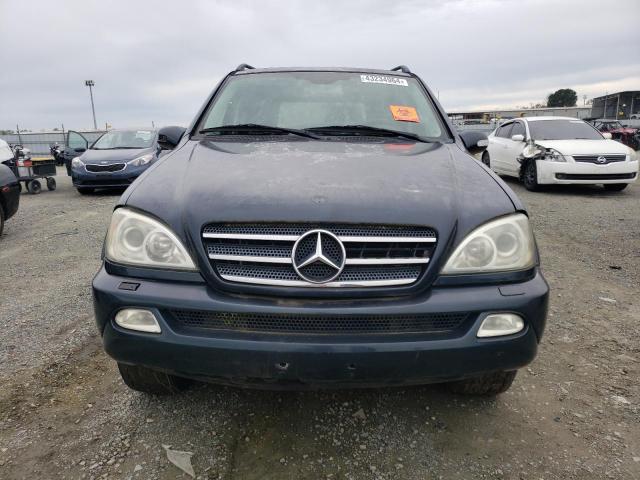 4JGAB75E62A322145 - 2002 MERCEDES-BENZ ML 500 BLUE photo 5