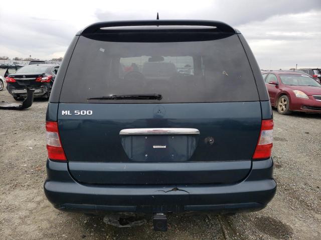 4JGAB75E62A322145 - 2002 MERCEDES-BENZ ML 500 BLUE photo 6