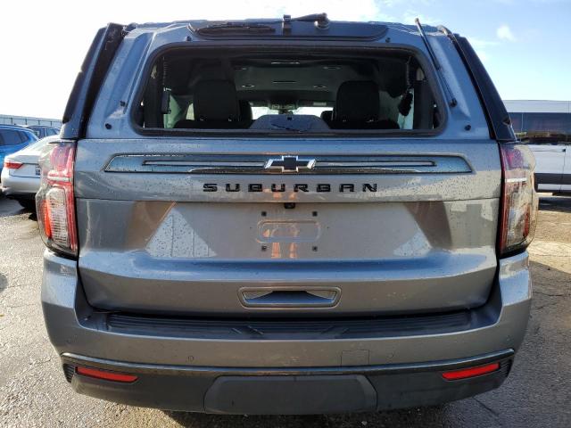 1GNSKDKDXNR270163 - 2022 CHEVROLET SUBURBAN K1500 Z71 GRAY photo 6