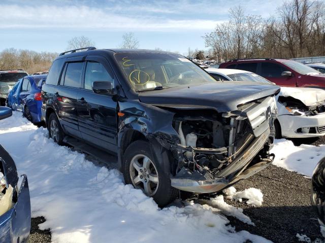 2HKYF18567H535497 - 2007 HONDA PILOT EXL BLACK photo 4