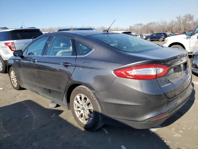 3FA6P0G73FR244653 - 2015 FORD FUSION S GRAY photo 2