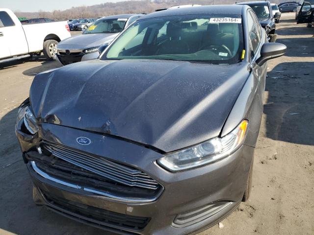 3FA6P0G73FR244653 - 2015 FORD FUSION S GRAY photo 5