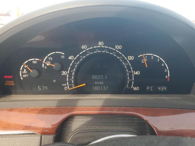 WDBNG83J96A466080 - 2006 MERCEDES-BENZ S 430 4MATIC GRAY photo 9