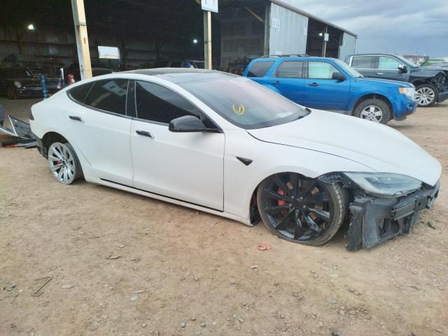 5YJSA1E20HF219348 - 2017 TESLA MODEL S Սպիտակ լուսանկար 4