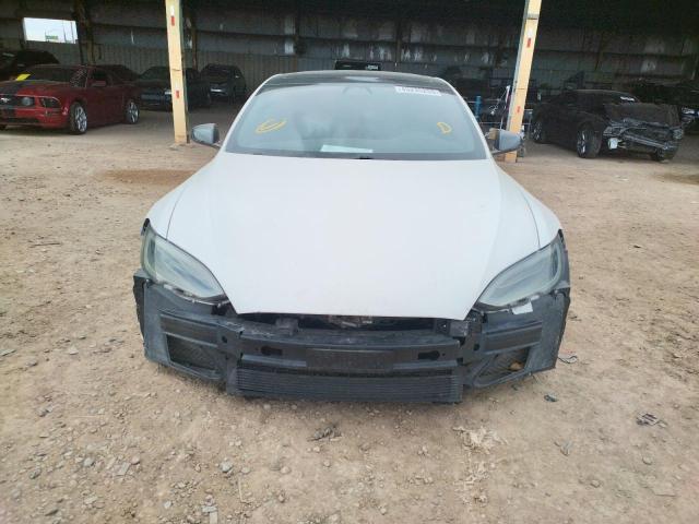 5YJSA1E20HF219348 - 2017 TESLA MODEL S Սպիտակ լուսանկար 5