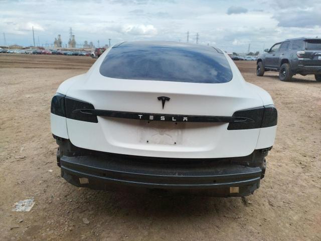 5YJSA1E20HF219348 - 2017 TESLA MODEL S Սպիտակ լուսանկար 6