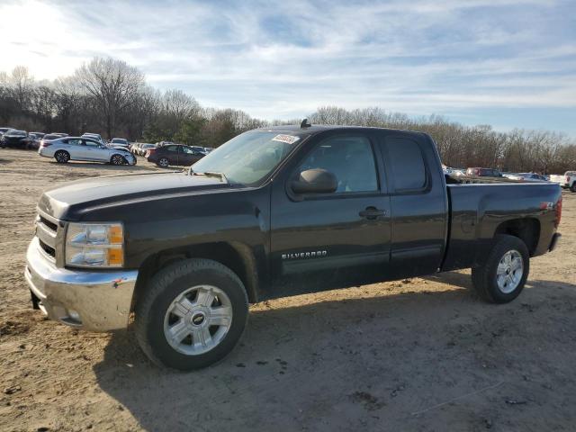 1GCRKSE39BZ464676 - 2011 CHEVROLET SILVERADO K1500 LT BLACK photo 1