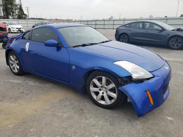 JN1AZ34DX4M101492 - 2004 NISSAN 350Z COUPE BLUE photo 4