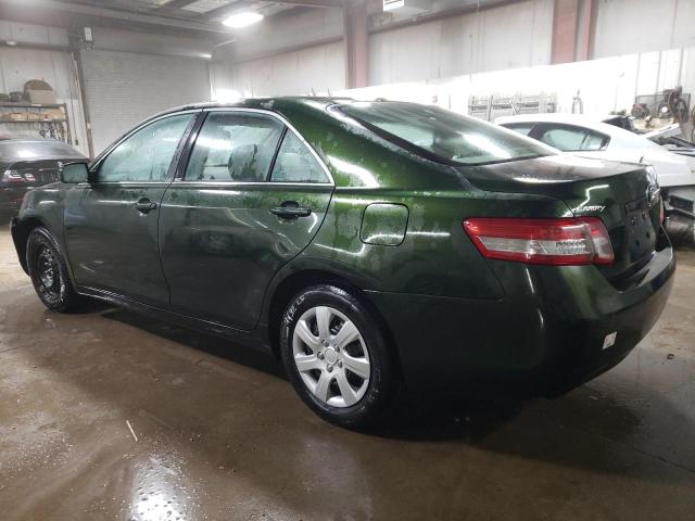 4T1BF3EK9AU537670 - 2010 TOYOTA CAMRY BASE GREEN photo 2