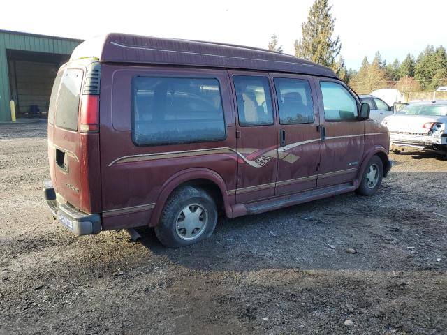 1GBFG15RXW1003059 - 1998 CHEVROLET EXPRESS G1 BURGUNDY photo 3