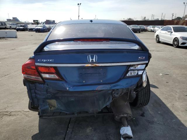 2HGFB6E59DH711498 - 2013 HONDA CIVIC SI BLUE photo 6