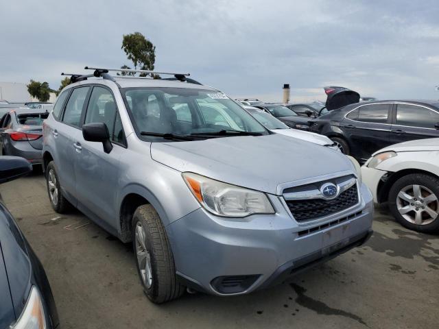 JF2SJABC7FH436343 - 2015 SUBARU FORESTER 2.5I SILVER photo 4