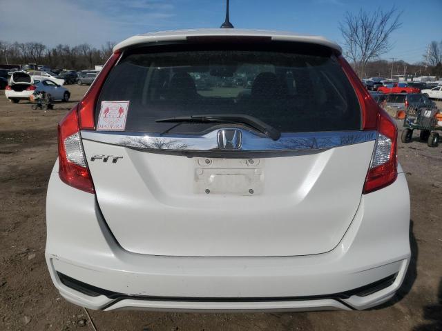 3HGGK5H80KM723350 - 2019 HONDA FIT EX WHITE photo 6