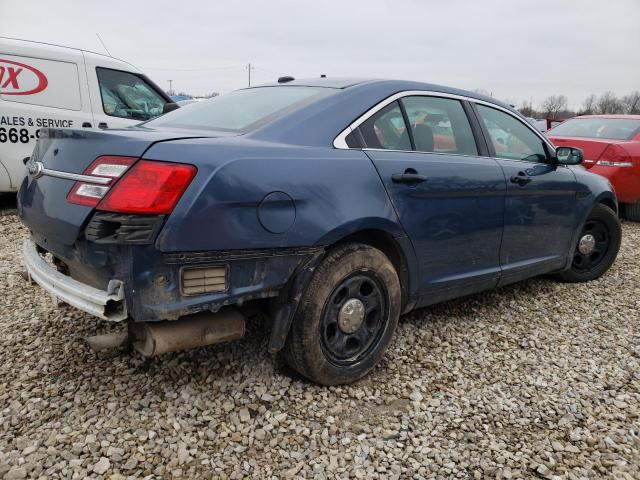 1FAHP2MK5DG212871 - 2013 FORD TAURUS POLICE INTERCEPTOR BLUE photo 3