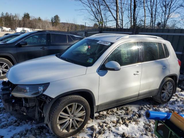 WVGBV3AX4EW566363 - 2014 VOLKSWAGEN TIGUAN S WHITE photo 1