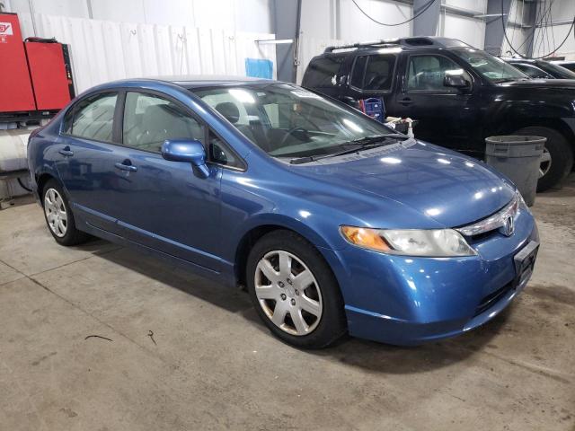 1HGFA16596L150603 - 2006 HONDA CIVIC LX BLUE photo 4