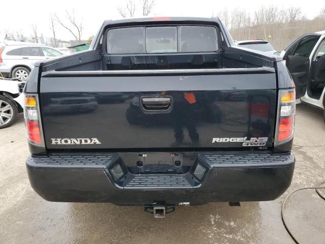 2HJYK16256H545641 - 2006 HONDA RIDGELINE RT BLACK photo 6