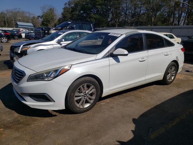 5NPE24AF3HH475876 - 2017 HYUNDAI SONATA SE WHITE photo 1