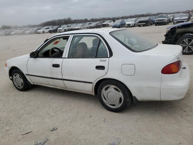 2T1BR12E3XC101434 - 1999 TOYOTA COROLLA VE WHITE photo 2