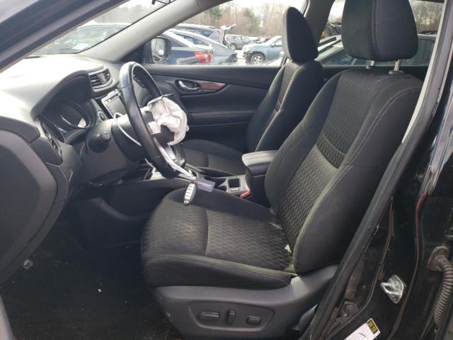 KNMAT2MV3JP610058 - 2018 NISSAN ROGUE S Czarny zdjęcie 7