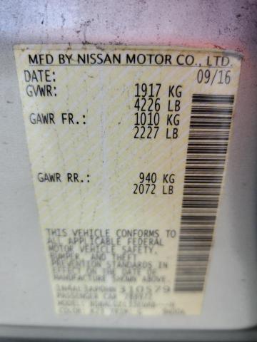 1N4AL3AP0HN310579 - 2017 NISSAN ALTIMA 2.5 SILVER photo 13