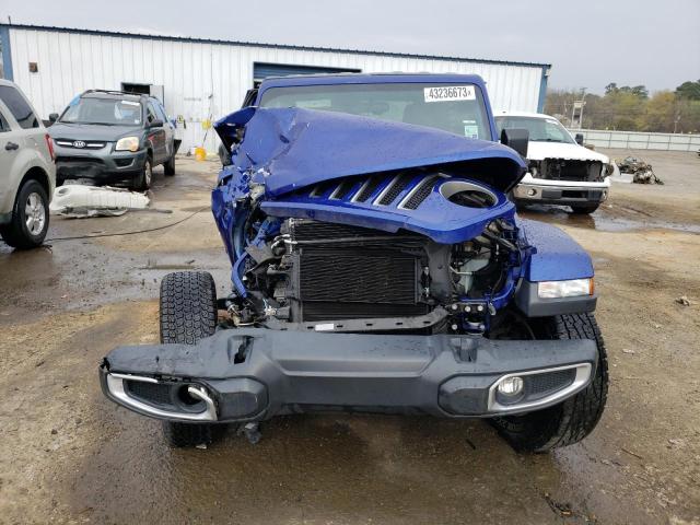 1C4HJXEN3JW176648 - 2018 JEEP WRANGLER U SAHARA BLUE photo 5